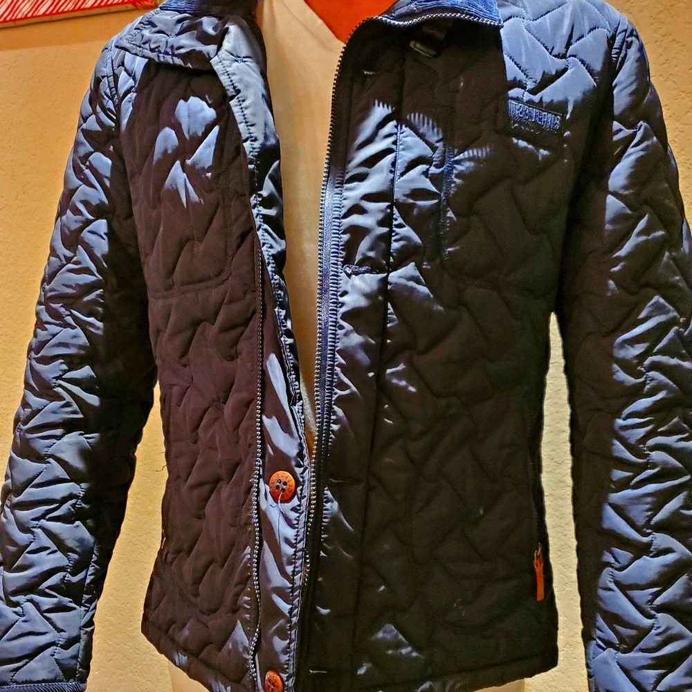 RNT23 Ron Tomson Polyester Jacket Size: Large